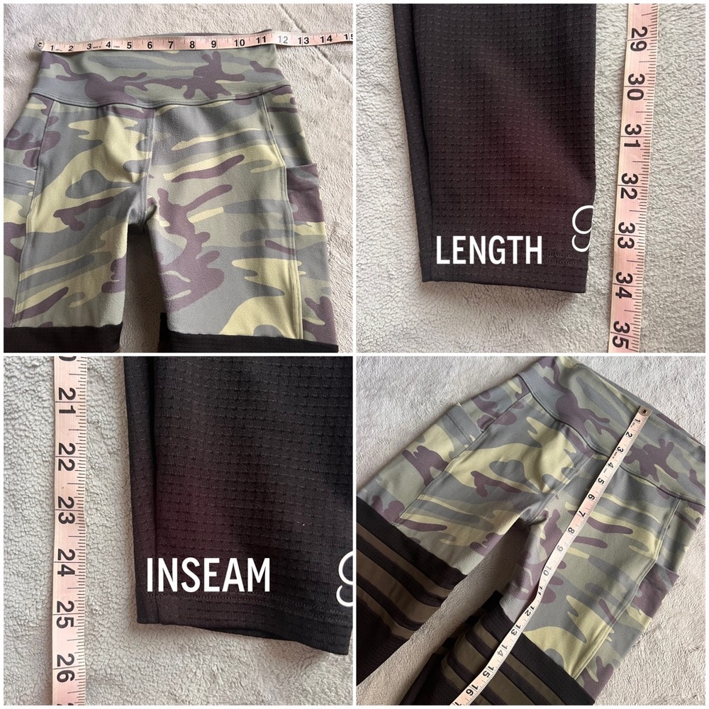 Bombshell Sportswear Camouflage and Black Leggings - Picture 14 of 14